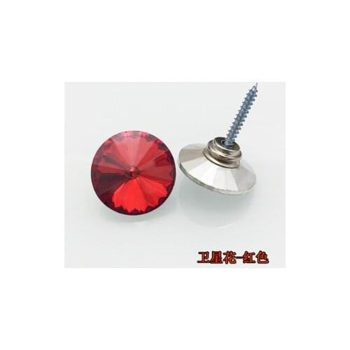 A8 20MM Crystal glass soft bag crystal button sofa bedside KTV background wall drill button decorative button DIY button