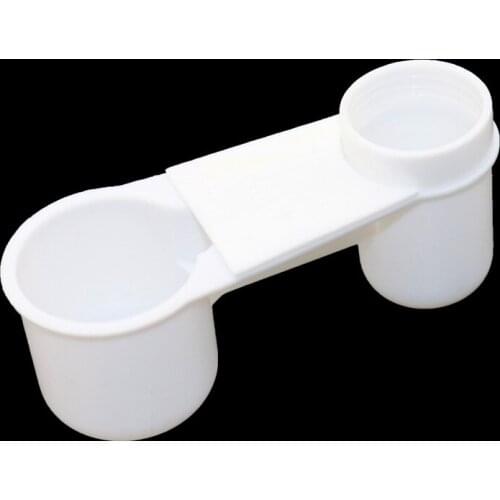 Pigeon White drinker automatic drinking cup Birds portable drinking cup Bird Waterer Pigeon Parrot Water bowls Bird Accessories