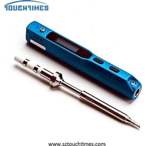 Mini Portable TS100 Programmable Electric Soldering Iron 65W with OLCD Digital Display Rapid Warming