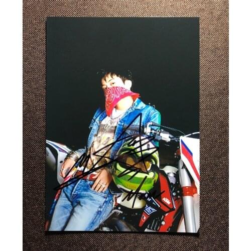 Hand signed SuperM MARK autographed photo NCT 127 5*7 092019N8