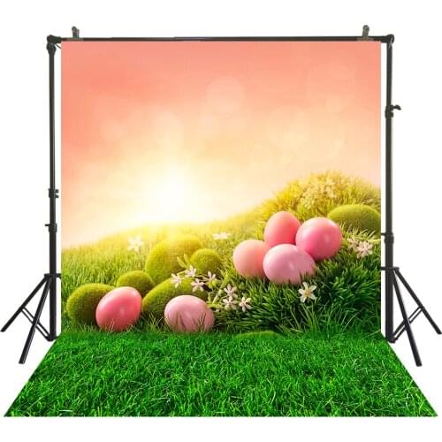 HUAYI Easter Day Photography Backdrop Newborns Baby Child Easter Spring Photo Booth Background Studio Portraits Backdrop W-3815