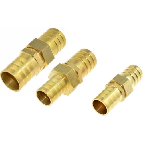 Brass Fitting 25mm Hose Barb to 25mm 32mm OD Hose Gas Coupler Connector Raccord Barb Reducer Copper Pipe Air Tube Adapter