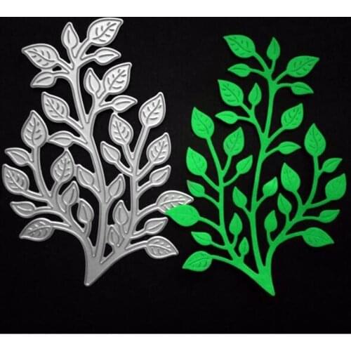 YINISE Metal Cutting Dies Scrapbooking Stencils LEAVES DIY PAPER Album Cards Decoration Embossing Folder Die Cut Cuts Tools New