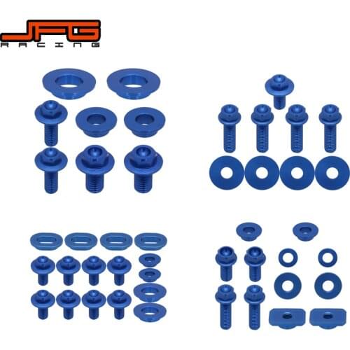 Motorcycle Aluminum Front Rear Fender Number Plante Radiator Shrouds Seat Side Panels For YAMAHA YZ250F 2010 2011 2012 2013