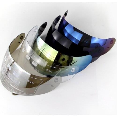 Motorcycle helmet lens k3k4 helmet compatible color lens windproof and strong light safety PC enhanced lens