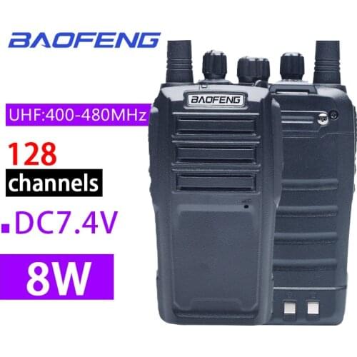 OPPXUN For Baofeng UV-6D Walkie Talkie Long Range Two Way Radio 400 - 480MHz UHF Single Band Handheld Transceiver Interphone