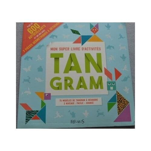 Parent Child Kids Toddler Baby French Book Robot Model Handmade DIY Cardboard Game Toys Book Age 3 up