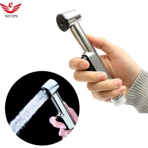 Wetips Handheld Bidet Cleaning Douchette Wc Dusch Shattaf Sprayer Hygiene Grifo Toilet Wash Spray Shower Portable Bidet Sprayer