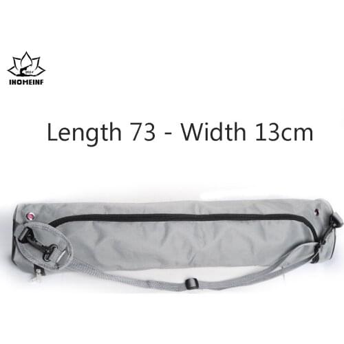 73*13cm Yoga Mat Carry Bag Double Zipper Wear-Resistant Canvas Portable Exercise Gym Storage Bags For Yoga Studios Fitness