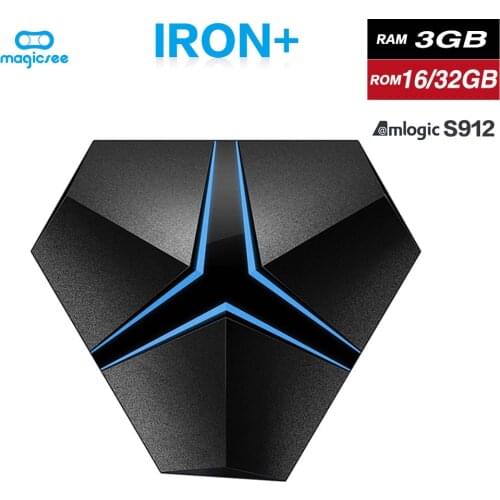 IRON + network player set-top BOX magicseeTV android TV BOX BOX
