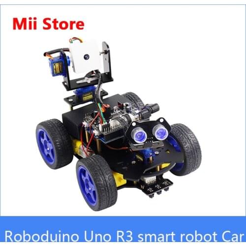 Yahboom Roboduino Uno R3 smart robot Car with WiFi camera compatible with Arduino UNO