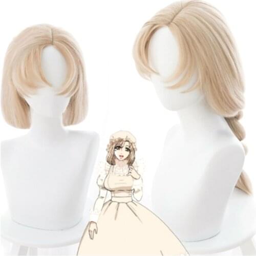 Hataraku Saibou Cells at Work! Cosplay Wigs Macrophage Wig Makurofaji Heat Resistant Synthetic Hair Cosplay Wig