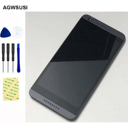 For HTC Desire 626 626W LCD Display Screen Panel Module Monitor + Touch Screen Digitizer Panel Sensor Glass Assembly Frame