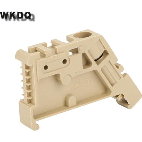 10pcs EW35 Equivalent to WEIDMULLER Din Rail End Stopper Clamp Terminal Block Connector