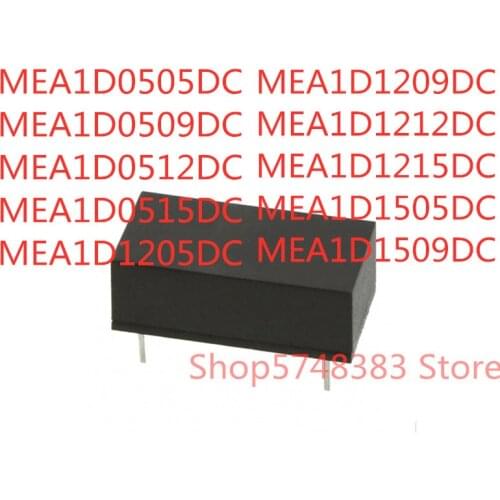 10PCS MEA1D0505DC MEA1D0509DC MEA1D0512DC MEA1D0515DC MEA1D1205DC MEA1D1209DC MEA1D1212DC MEA1D1215DC MEA1D1505DC MEA1D1509DC