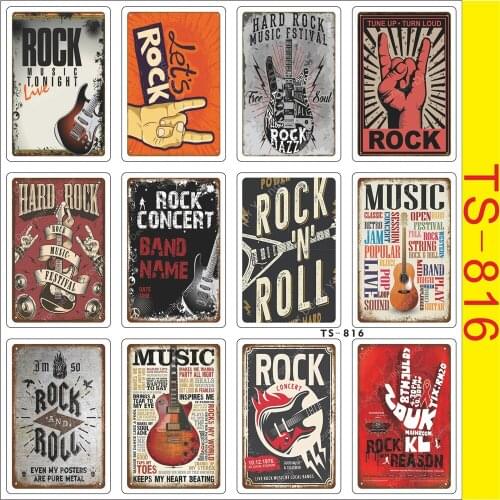 12pcs Rock Band Explosive Cartoon Graffiti Sticker Hand Accounts Trolley Motorcycle Fashion Childrens Toy Gifts