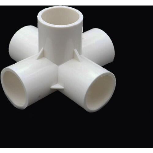 20/25/32mm PVC water pipe fittings five-way joint plastic irrigation joint fittings