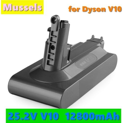 2021 Replacement 25.2V 12800mAh Lithium Replacement Battery For Dyson Vacuum Cleaner cyclone V10 Absolute SV12 V10 Fluffy V10