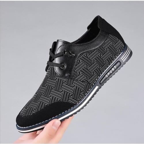 2021 Spring Suede Men Business Shoes Oxford Casual Shoes Luxury Designer Sneakers Comfortable Footwear Driving Shoes Size 38-48