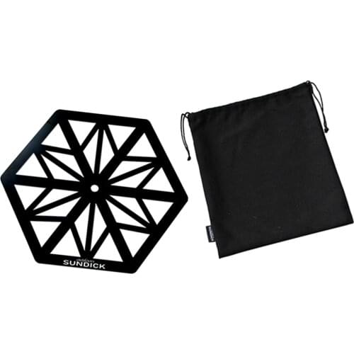 Camping Lantern Stand Lamp Pole Mount Shelf Rack Storage Stainless Steel 10"