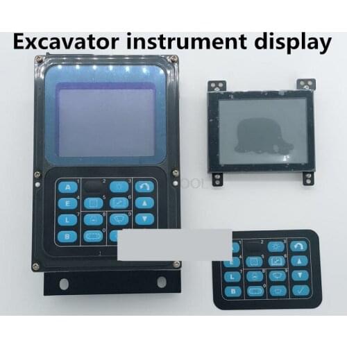 For PC 200 220 240 300 360 450-7 Excavator meter display LCD top glass cover Imported high-quality excavator accessories
