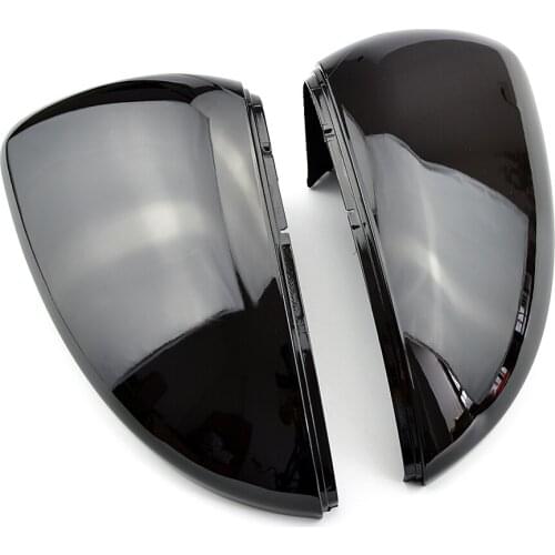 For VW Passat B7 Jetta MK6 Scirocco MK3 2009 up new CC side mirror cover (black) for Volkswagen mirror cover