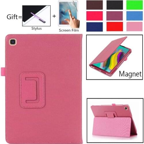 For Samsung Galaxy Tab S6 Lite A7 10.4" SM T500 T505 Case Flip Leather Stand Cover for Tab A A6 8" 10.1 2019 S5e S7 Tablet Case