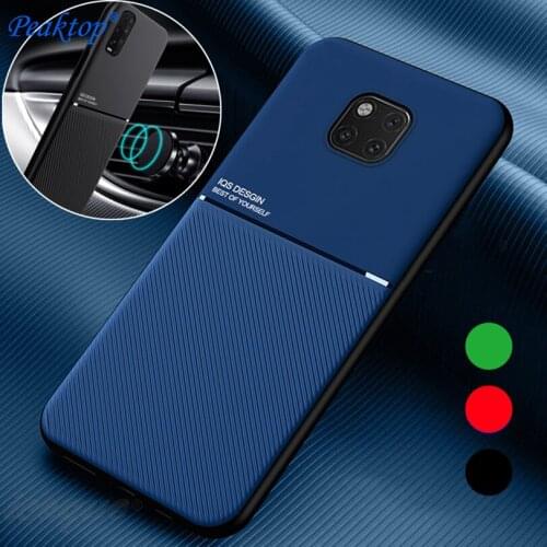 New Leather Magnetic Case for Huawei Mate 20 Pro X 10 Lite 9 Funda Nova 7 P20 P30 P40 Lite 30 10 Mobile Phone Cover Accessories
