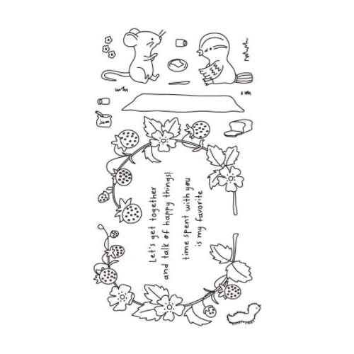 Garland clear Stamp Transparent seal for DIY scrapbooking/Card Making c550