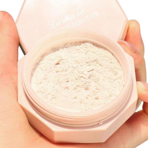 Finishing Powder Waterproof Oil-Control Cosmetic Translucent Makeup Face Powder Soft Puff Face Cosmetics