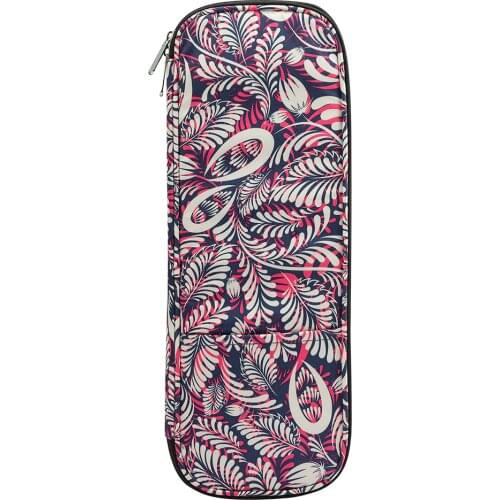 Free Shipping 40*15.5*2.5CM Floral Knitting Needles Storage Bag Empty Crochet Hooks Kit Organizer Case Sewing Accessories