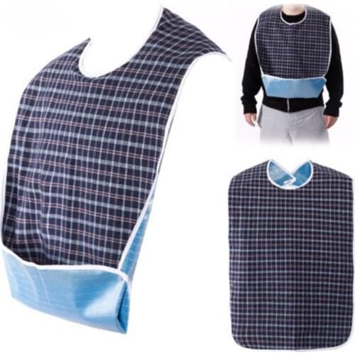 Waterproof Adult Mealtime Bibs Clothes Bib Cook Protector Tool Table Napkin