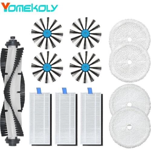 For Bissell 3115 EV675 Robot Vacuum Cleaner Main Brush Side Brush Mop Cloth HEPA Filter Replacement Accessories Parts