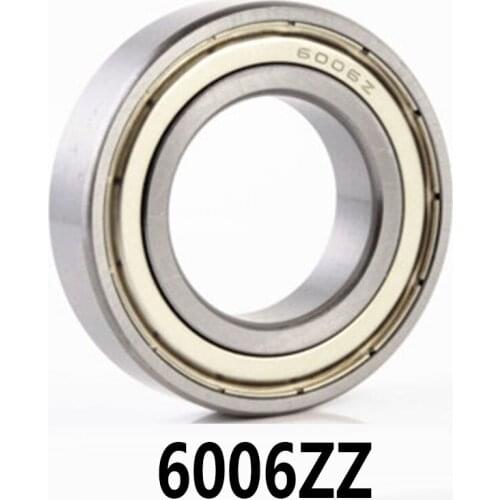 1pcs/lot 6006ZZ Deep Groove Ball Bearings Metal Sealed Ball Bearing6006-ZZ 6006ZZ 30*55*13mm 30*55*13 High Quality