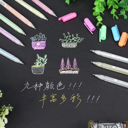 1pc/0.8mm High Light Hand-painted Color Pen Art Painting Pen Diy Creative Design Paint Pen Fine Head For Sketch White Paint Mark