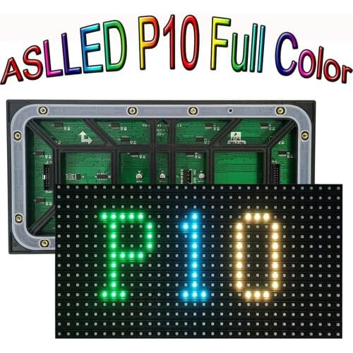 320X160mm size P10mm LED display board module high brightness LED matrix Shenzhen factory online store free shipping