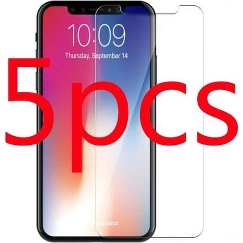 5PCS Clear Film Tempered Glass Screen Protector Protection en Verre trempe ecran protecteur For iphone 12 mini 12pro 12promax