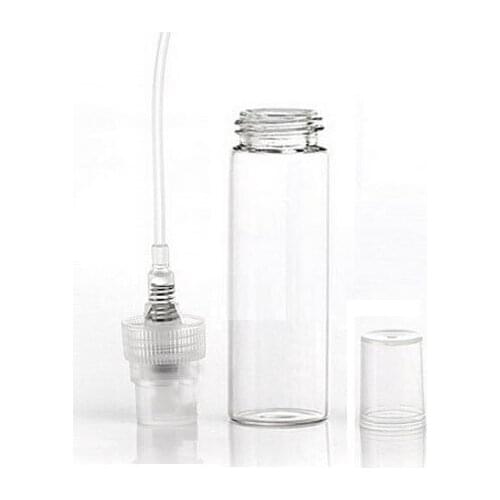 600pcs/lot Clear 10ml 1/3oz Refillable Spray Atomizer Glass Empty Scent Perfume liquid Sample Bottle Wholesale Price
