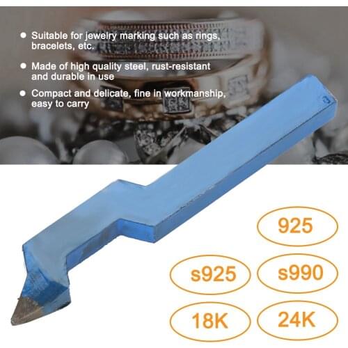 Professional Steel Curved Jewelry Punch Stamp Mold Ring Bracelet Marking Tool Jewelry Necklace Ring Making Tool for Jeweler