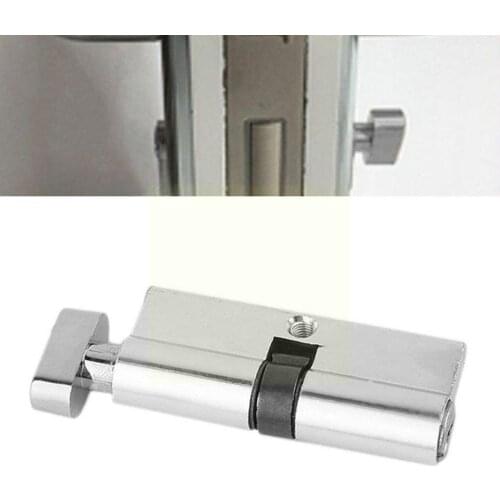 70mm Aluminum Metal Door Lock Cylinder Home Security With Tools Anti-Drill Keys Tone Set Cylinder 3 Lock Door Anti-Snap Sil K3C4