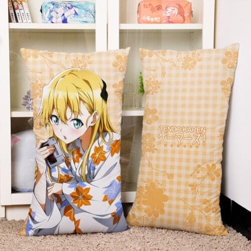 Anime Cartoon Gamers Tendo Karen Hugging ectangle Pillow Case Pillow Cover Pilllowcase Cushion Gift