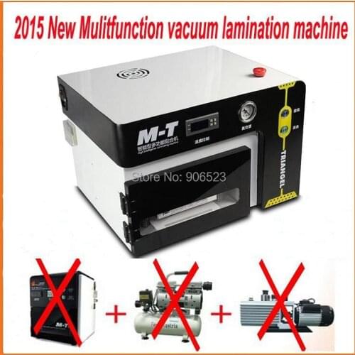 Free ship New Arrivals Multi func Vacuum Laminating Machine OCA Vacuum Laminator LCD OCA Lamination Machine No Remove Bubble
