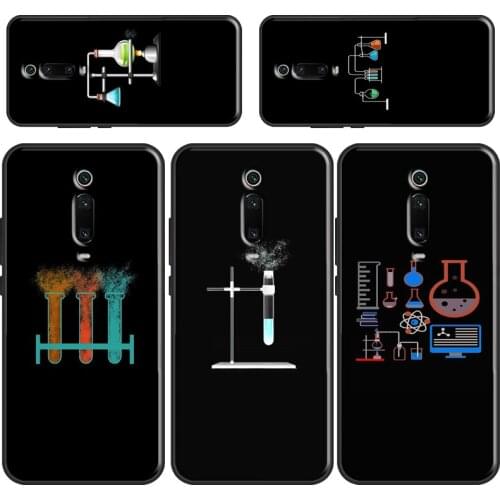 Science Chemistry Case For POCO F3 M3 Pro POCO X3 Pro Coque For Xiaomi Mi 11 Ultra 10T Pro Mi Note 10 Lite