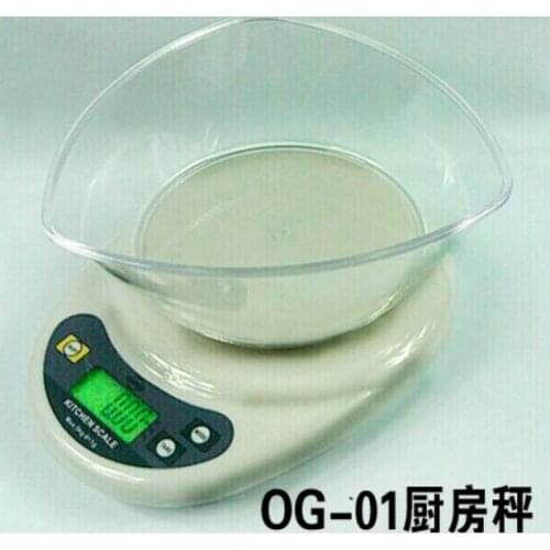 3kg/ 0.5g Digital LCD display Electronic Kitchen scales Baking scale with Bowl