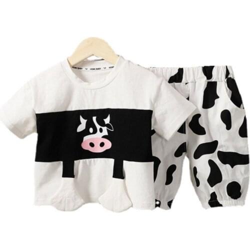 New Summer Baby Girl Clothes Children Boys Cotton Casual T-Shirt Shorts 2Pcs/Sets Toddler Sport Costume Outfits Kids Tracksuits