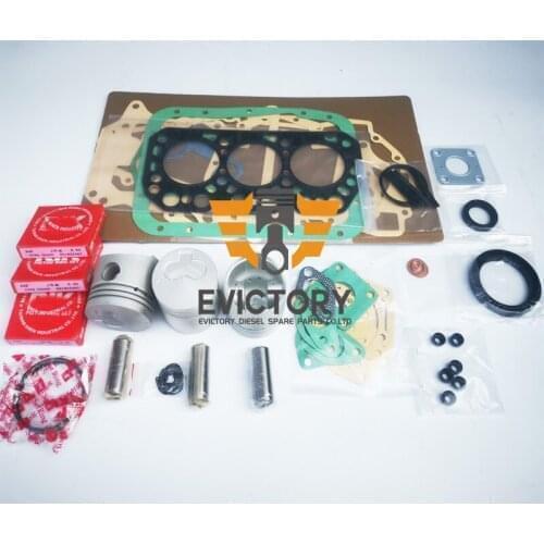 For MITSUBISHI K3E overhaul rebuild kit water pump valve gasket piston liner