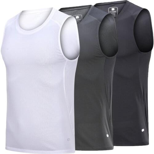 Summer Cycling Bicycle Sports Vest Quick Dry Tank Top Men Gym Running Sleeveless Vest Breathable Bodybuilding Sport Tight Vest