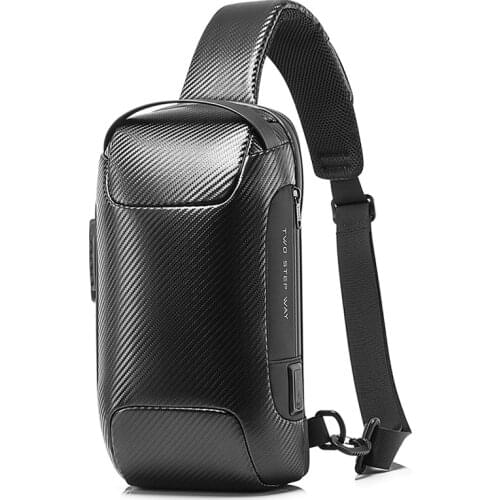 Motorcycle Chest Bag Anti-thief Men Sling Bag Sport Travel Cross Body Chest Pack Waterproof Shoulder Bag Short Trip For Male