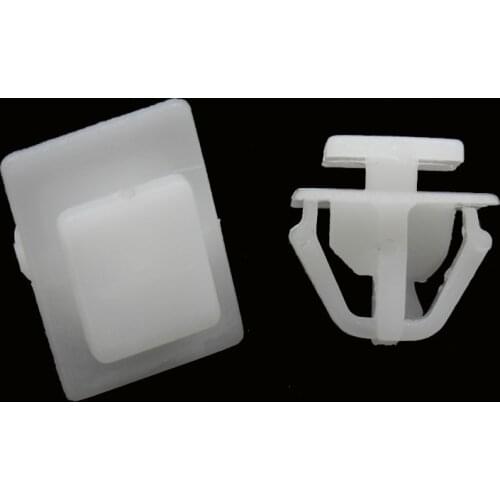 50Pcs Car Door Guard Plate Wheel Eyebrow Clip Plastic Rivet Fender Bumper Push Pin Fasteners For Hyundai Kia