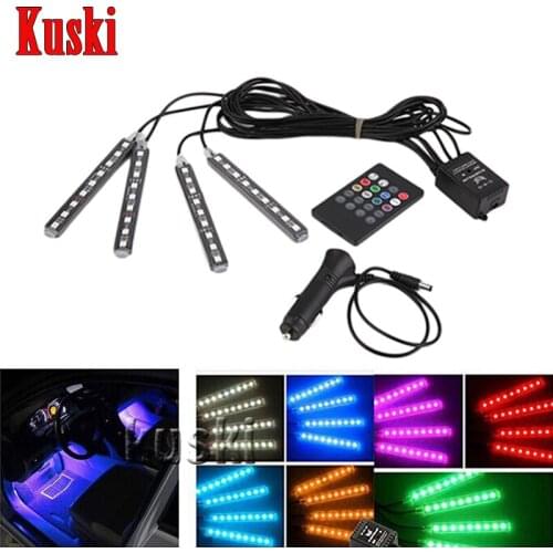Car Atmosphere Neon Light Voice Control For Lexus RX NX GS CT200H GS300 RX350 RX300 Seat Leon Ibiza Altea MG 3 ZR Accessories
